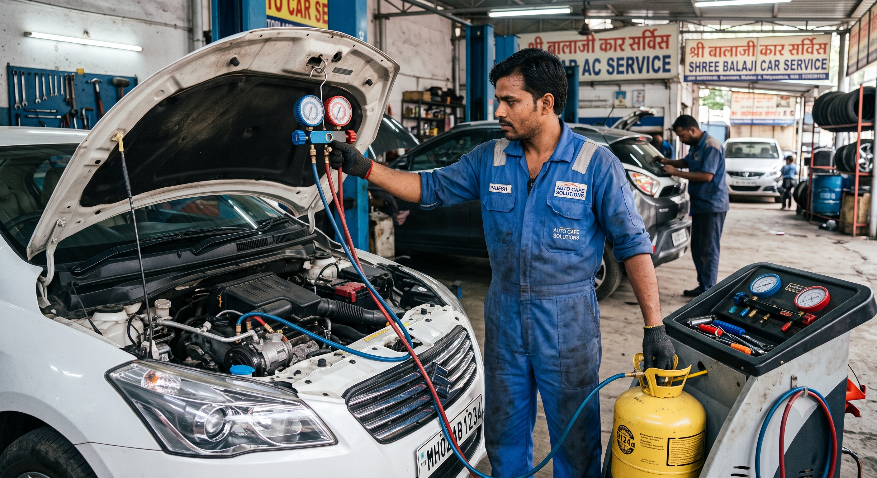 AC Service - Shree Balaji Car Service